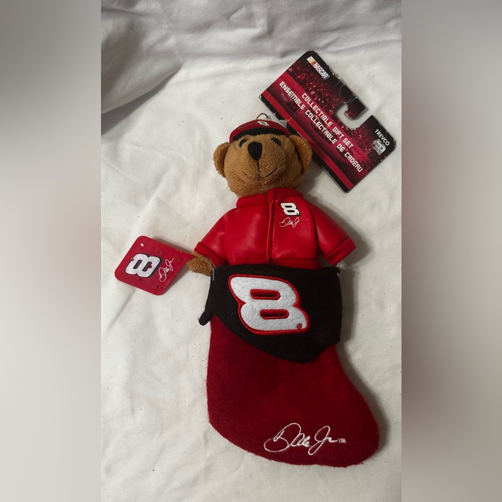 Trevco Dale Earnhardt Jr. NASCAR Collectible Teddy Bear.